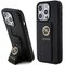 Guess Grip Stand 4G Saffiano Strass case for iPhone 15 Pro Max - black - Apple Cases - Cases - Techbox