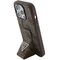 Guess Grip Stand 4G Triangle Strass case for iPhone 15 Pro - brown - Apple Cases - Cases - Techbox