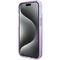 Guess Ring Stand Script Glitter MagSafe case for iPhone 15 Plus / 14 Plus - purple - Apple Cases - Cases - Techbox