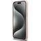 Guess Silicone Script Metal Logo & Frame case for iPhone 15 Pro - pink | Techbox