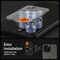 Spigen Optik.tR EZ Fit Camera Protector for iPhone 14 Pro / Pro Max / 15 Pro / Pro Max - natural titanium 2 pcs. - Apple iPhone - Screen & Camera Protection - Techbox