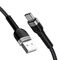 Wozinsky WNBAC1 USB-A / USB-C 2.4A cable 1 m - black - Cables & Adapters - Cables & Accessories - Techbox