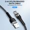 Wozinsky WNBAC1 USB-A / USB-C 2.4A cable 1 m - black - Cables & Adapters - Cables & Accessories - Techbox