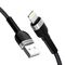 Wozinsky WNBAL1 USB-A / Lightning 2.4A cable 1 m - black - Cables & Adapters - Cables & Accessories - Techbox
