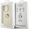 Hello Kitty Leather Kitty Head MagSafe case for iPhone 14 Pro - gold | Techbox