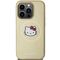 Hello Kitty Leather Kitty Head MagSafe case for iPhone 14 Pro Max - gold | Techbox