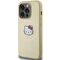 Hello Kitty Leather Kitty Head MagSafe case for iPhone 15 Pro - gold - Apple Cases - Cases - Techbox