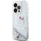 Hello Kitty Liquid Glitter Charms Kitty Head case for iPhone 14 Pro Max - silver | Techbox