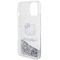 Hello Kitty Liquid Glitter Charms Kitty Head case for iPhone 14 - silver - Apple Cases - Cases - Techbox