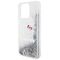 Hello Kitty Liquid Glitter Charms Kitty Head case for iPhone 15 Pro Max - silver - Apple Cases - Cases - Techbox
