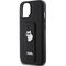 Karl Lagerfeld Gripstand Saffiano Choupette Pins case for iPhone 15 - black - Apple Cases - Cases - Techbox
