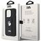 Karl Lagerfeld Gripstand Saffiano Choupette Pins case for iPhone 15 Pro Max - black - Apple Cases - Cases - Techbox