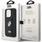 Karl Lagerfeld Gripstand Saffiano Karl&amp;Choupette Pins case for iPhone 15 Pro - black - Apple Cases - Cases - Techbox