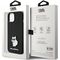 Karl Lagerfeld Silicone Choupette Metal Pin case for iPhone 15 Plus / 14 Plus - black | Techbox