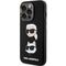 Karl Lagerfeld Silicone Karl&amp;Choupette Head case for iPhone 15 Pro Max - black - Apple Cases - Cases - Techbox