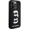 Karl Lagerfeld Silicone Karl&amp;Choupette Head case for iPhone 15 Pro Max - black - Apple Cases - Cases - Techbox