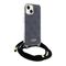 Guess Crossbody Cord 4G Print Case for iPhone 15/14/13 - Black - Apple Cases - Cases - Techbox
