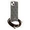 Guess Crossbody Cord 4G Print case for iPhone 15 / 14 / 13 - brown | Techbox