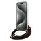 Guess Crossbody Cord 4G Print case for iPhone 15 Pro Max - brown | Techbox