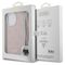 Guess Crossbody Cord 4G Print case for iPhone 15 Pro - pink | Techbox