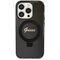 Guess Ring Stand Script Glitter MagSafe case for iPhone 14 Pro Max - black | Techbox