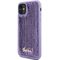 Guess Sequin Script Metal case for iPhone 11 / Xr - purple | Techbox