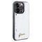 Guess Sequin Script Metal case for iPhone 14 Pro Max - silver | Techbox