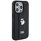 Karl Lagerfeld Gripstand Saffiano Choupette Pins case for iPhone 14 Pro Max - black | Techbox