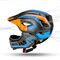 Rockbros TT-32SOBL-S children's bicycle helmet with removable chinbar, size S - black and orange - Bicycle - Sports & Fitness - Techbox