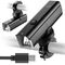 Rockbros 24610002001 front bicycle light 1000 lm + USB-C - USB-A cable - black | Techbox