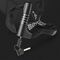 Rockbros 3230002001 bicycle lock with combination and key - black | Techbox