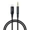 Choetech AUX007 Lighting / mini jack 3.5mm cable 1 m - black - Cables & Adapters - Cables & Accessories - Techbox