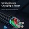 Joyroom S-M411 3A 2m USB-A - micro USB cable with charging indicator - black - Cables & Adapters - Cables & Accessories - Techbox