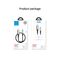 Joyroom S-M411 3A 2m USB-A - micro USB cable with charging indicator - black - Cables & Adapters - Cables & Accessories - Techbox