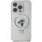 Karl Lagerfeld Ring Stand Karl&Choupette MagSafe case for iPhone 13 Pro / 13 - white - Apple Cases - Cases - Techbox