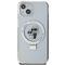 Karl Lagerfeld Ring Stand Karl&amp;Choupette MagSafe case for iPhone 14 / 15 / 13 - white - Apple Cases - Cases - Techbox