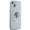 Karl Lagerfeld Ring Stand Karl&amp;Choupette MagSafe case for iPhone 14 / 15 / 13 - white - Apple Cases - Cases - Techbox