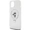 Karl Lagerfeld Ring Stand Karl&amp;Choupette MagSafe case for iPhone 14 / 15 / 13 - white - Apple Cases - Cases - Techbox