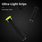 Rockbros 40720007001 bicycle grips with reflector - black | Techbox