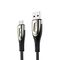 USB-A - micro USB cable Joyroom S-M411 3A 1.2m with charging indicator - black - Cables & Adapters - Cables & Accessories - Techbox