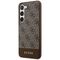 Guess 4G Stripe Collection case for Samsung Galaxy S24+ - brown - Samsung Cases - Cases - Techbox