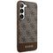 Guess 4G Stripe Collection case for Samsung Galaxy S24+ - brown - Samsung Cases - Cases - Techbox