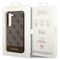 Guess 4G Stripe Collection case for Samsung Galaxy S24+ - brown - Samsung Cases - Cases - Techbox
