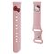 Hello Kitty Silicone Kitty Head strap universal 22mm - pink