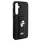 Karl Lagerfeld Gripstand Saffiano Karl&Choupette Pins case for Samsung Galaxy S23 FE - black | Techbox