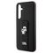 Karl Lagerfeld Gripstand Saffiano Karl&Choupette Pins case for Samsung Galaxy S23 FE - black | Techbox