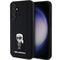 Karl Lagerfeld Silicone Ikonik Metal Pin case for Samsung Galaxy S23 FE - black | Techbox