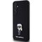 Karl Lagerfeld Silicone Ikonik Metal Pin case for Samsung Galaxy S23 FE - black | Techbox