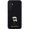 Karl Lagerfeld Silicone Ikonik Metal Pin case for Samsung Galaxy S23 FE - black | Techbox