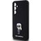 Karl Lagerfeld Silicone Ikonik Metal Pin case for Samsung Galaxy S23 FE - black | Techbox
